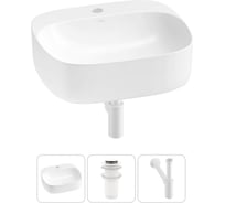 Набор Wellsee 3 в 1 Ideal накладная раковина 50x42 см 20214134R