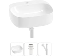 Набор Wellsee 3 в 1 Ideal накладная раковина 50x42 см 20214102R