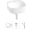 Набор Wellsee 3 в 1 Ideal накладная раковина 42x42 см 20214118R 1