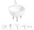 Набор Wellsee 5 в 1 Ideal накладная раковина 42x42 см 20214094R 1