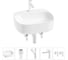 Набор Wellsee 5 в 1 Ideal накладная раковина 50x42 см 20214110R 1