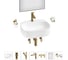 Набор Wellsee 7 в 1 Ideal накладная раковина 50x42 см 20218713R 1