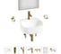 Набор Wellsee 7 в 1 Ideal накладная раковина 42x42 см 20218681R 1