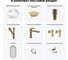 Акционный набор Wellsee 8 в 1 Praxis накладная раковина 46x46 см 20218818R 13