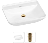 Набор Wellsee 2 в 1 Cute Twin S накладная раковина 55x42 см 20213372R