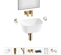 Набор Wellsee 6 в 1 Fontenay Paris накладная раковина 45x33 см 20218673R