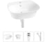 Набор Wellsee 4 в 1 Excellence Pro накладная/подвесная раковина 55x46 см 20217052R 1
