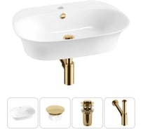 Набор Wellsee 4 в 1 Excellence Pro накладная/подвесная раковина 65x46 см 20217062R