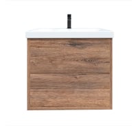 Тумба с раковиной RUVANN RINNI 50 + Moduo 50 в ванную подвесная Т.RINNI.Д-50П-KIT-MOD