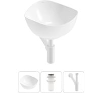 Набор Wellsee 3 в 1 Nexus Flex накладная раковина 38x36 см 20214014R