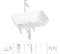 Набор Wellsee 5 в 1 Cromulent накладная раковина 56x40 см 20213577R