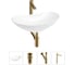 Акционный набор Wellsee 4 в 1 Carefree Dove накладная раковина 44x29 см 20212259R 1