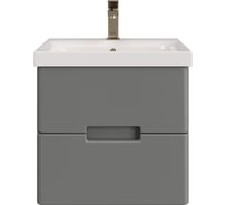 Тумба с раковиной RUVANN YUVA 60 + Moduo 60 в ванную подвесная Т.YUVA.П-60П-KIT-MOD