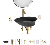 Набор Wellsee 7 в 1 Faze Moment накладная раковина 55x32 см 20218764R