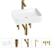 Набор Wellsee 5 в 1 Mint накладная раковина 50x38 см 20212491R