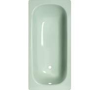 Стальная ванна ВИЗ DONNA VANNA 150x70x40 см, с опорной подставкой, без ранта, зеленая мята DV-53932