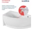 Ванна 1Marka PICCOLO 150x75 L Комплект Премиум 01пик1770лкп 16