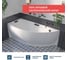 Ванна 1Marka PICCOLO 150x75 L Комплект Премиум 01пик1770лкп 17