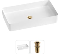 Набор Wellsee 2 в 1 FreeDom 2.0 накладная раковина 60x34 см 20214537R