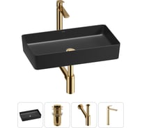 Набор Wellsee 4 в 1 FreeDom 2.0 накладная раковина 60x34 см 20214575R