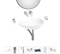 Набор Wellsee 6 в 1 Nexus Flex накладная раковина 60x42 см 20218647R