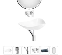 Набор Wellsee 5 в 1 Nexus Flex накладная раковина 60x42 см 20218643R