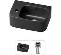 Комплект Wellsee 2 в 1 Lavinia Boho Bathroom Sink накладная/подвесная раковина 37x25 см 20216541R