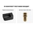 Комплект Wellsee 2 в 1 Lavinia Boho Bathroom Sink накладная/подвесная раковина 37x25 см 20216571R 6