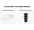 Комплект Wellsee 2 в 1 Lavinia Boho Bathroom Sink накладная/подвесная раковина 38x14 см 20215938R 6
