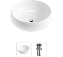 Комплект Wellsee 2 в 1 Lavinia Boho Bathroom Sink накладная раковина 36x36 см 20215031R