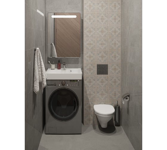 Раковина Santek Клио 60x61 см, с кронштейнами 1WH501780