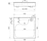 Раковина Santek Клио 60x61 см, с кронштейнами 1WH501780 18