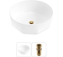 Комплект Wellsee 2 в 1 Lavinia Boho Bathroom Sink накладная раковина 42x42 см 20215791R