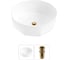 Комплект Wellsee 2 в 1 Lavinia Boho Bathroom Sink накладная раковина 42x42 см 20215791R 1