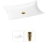 Комплект Wellsee 2 в 1 Lavinia Boho Bathroom Sink накладная раковина 59x39 см 20215289R 1