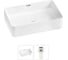 Комплект Wellsee 2 в 1 Lavinia Boho Bathroom Sink накладная раковина 55x37 см 20215226R 1