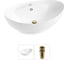 Комплект Wellsee 2 в 1 Lavinia Boho Bathroom Sink накладная раковина 59x39 см 20215145R 1