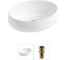 Комплект Wellsee 2 в 1 Lavinia Boho Bathroom Sink накладная раковина 50x36 см 20215065R 1