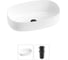 Комплект Wellsee 2 в 1 Lavinia Boho Bathroom Sink накладная раковина 55x35 см 20215822R 1