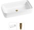 Комплект Wellsee 2 в 1 Lavinia Boho Bathroom Sink накладная раковина 75x40 см 20215334R 1