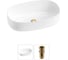 Комплект Wellsee 2 в 1 Lavinia Boho Bathroom Sink накладная раковина 55x35 см 20215823R 1