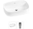 Комплект Wellsee 2 в 1 Lavinia Boho Bathroom Sink накладная раковина 55x40 см 20215492R 1