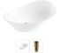 Комплект Wellsee 2 в 1 Lavinia Boho Bathroom Sink накладная раковина 56x33 см 20215350R 1