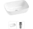 Комплект Wellsee 2 в 1 Lavinia Boho Bathroom Sink накладная раковина 46x33 см 20215191R 1