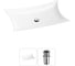 Комплект Wellsee 2 в 1 Lavinia Boho Bathroom Sink накладная раковина 59x39 см 20215287R 1