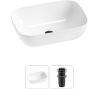 Комплект Wellsee 2 в 1 Lavinia Boho Bathroom Sink накладная раковина 46x33 см 20215192R