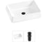 Комплект Wellsee 2 в 1 Lavinia Boho Bathroom Sink накладная раковина 50x38 см 20215429R 1