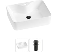 Комплект Wellsee 2 в 1 Lavinia Boho Bathroom Sink накладная раковина 48x37 см 20215256R
