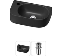 Комплект Wellsee 2 в 1 Lavinia Boho Bathroom Sink накладная/подвесная раковина 40x22 см 20216345R