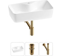 Комплект Wellsee 3 в 1 Lavinia Boho Bathroom Sink накладная раковина 54x30 см 20215277R